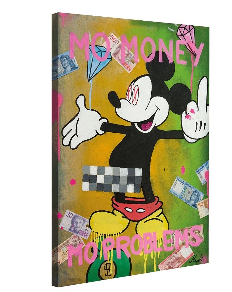 תמונה -  MO MONEY  קנבס 50X75CM 