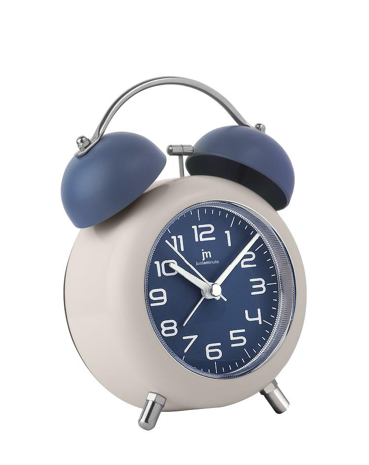 שעון מעורר דגם פעמונים כחול - CAMPANA
